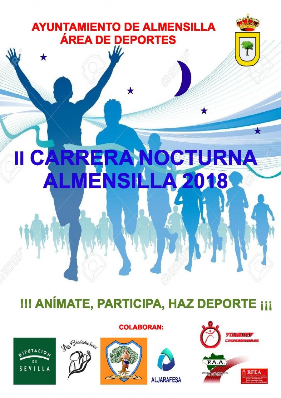 Abiertas inscripciones II Carrera Popular Nocturna Almensilla 2018