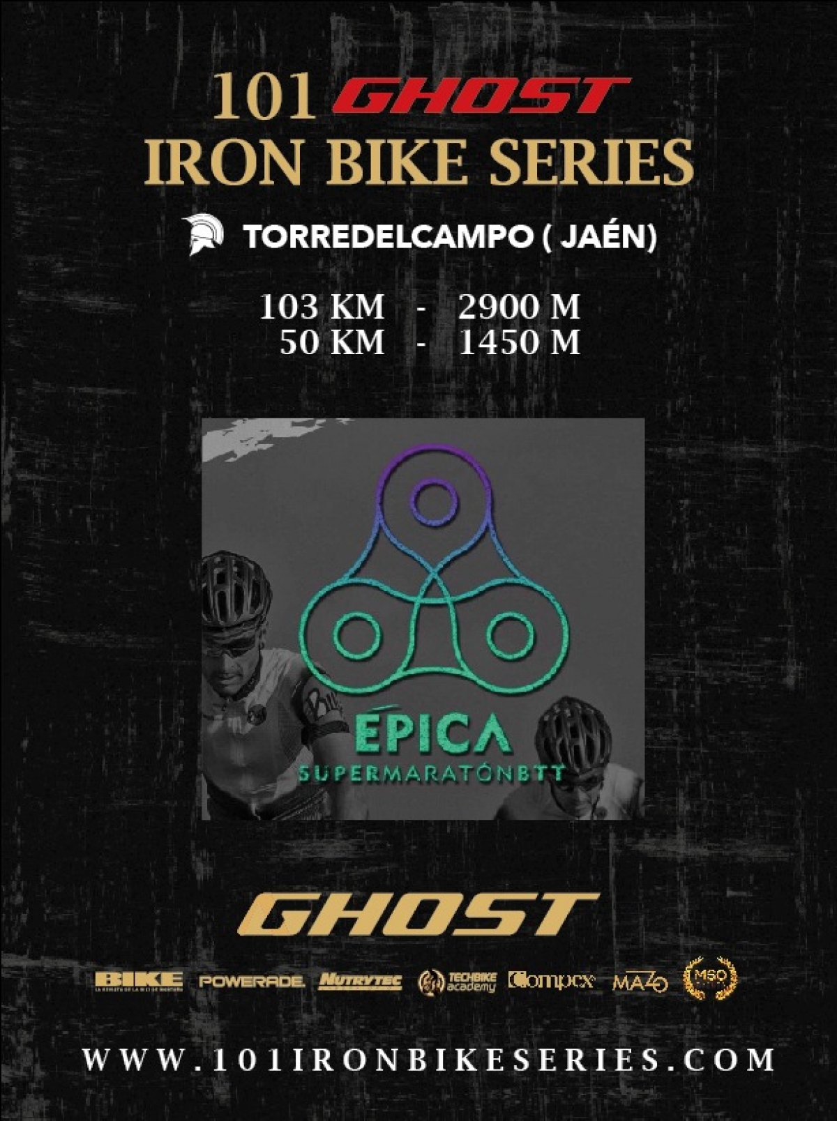 Abiertas inscripciones de la Epica Btt 101 Ghost Iron Series Torredelcampo 2018