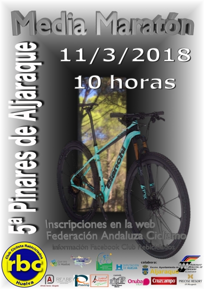 Abiertas inscripciones V Ruta BTT Pinares de Aljaraque 2018