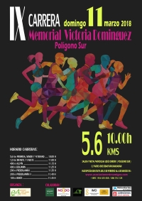 Abiertas inscripciones IX Carrera Popular “Victoria Domínguez" 2018