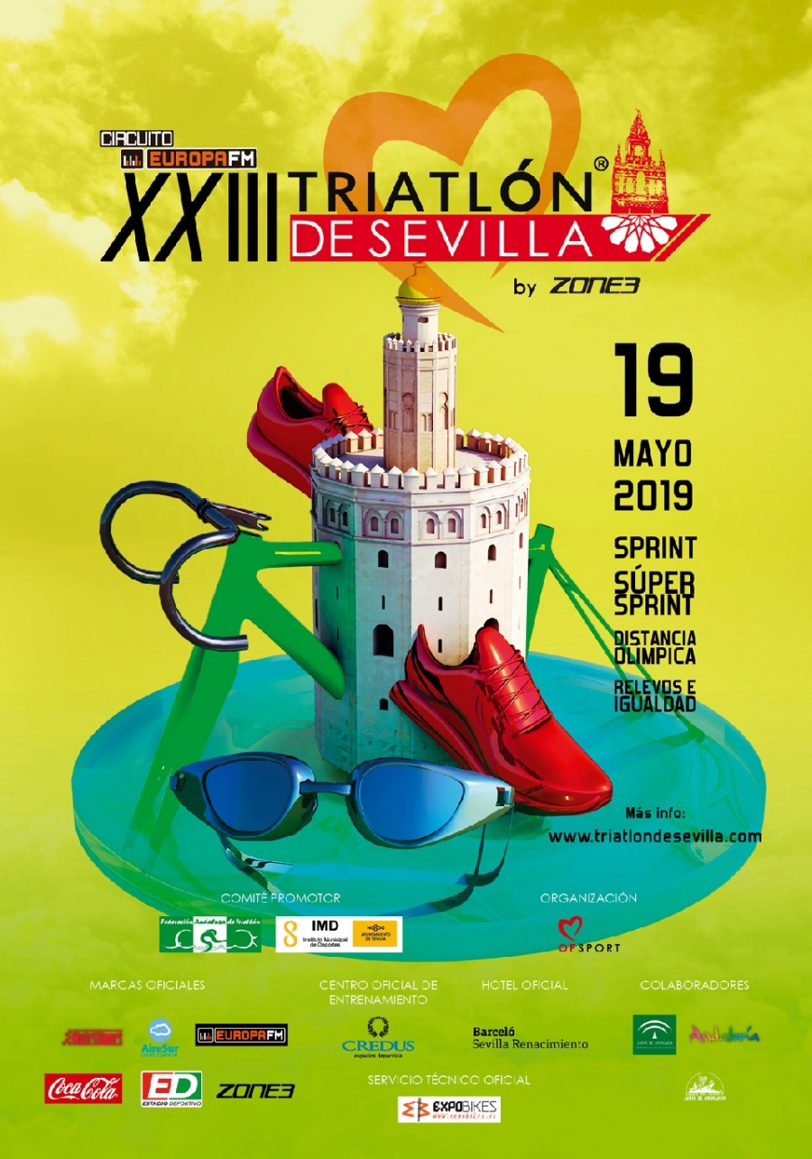 El XXIII Triatlón de Sevilla abre inscripciones